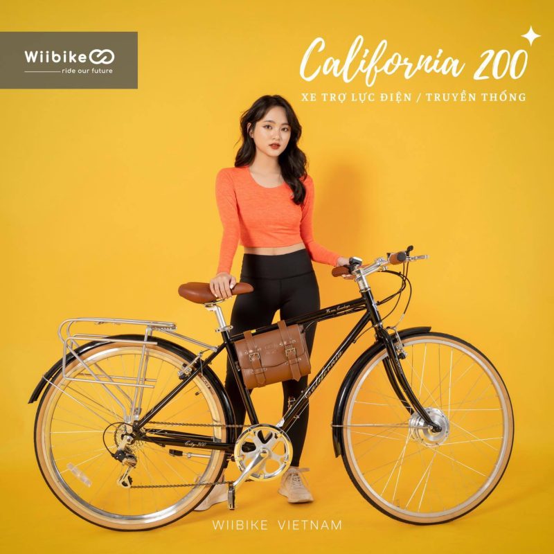 Wiibike California - Xe đạp trợ lực điện