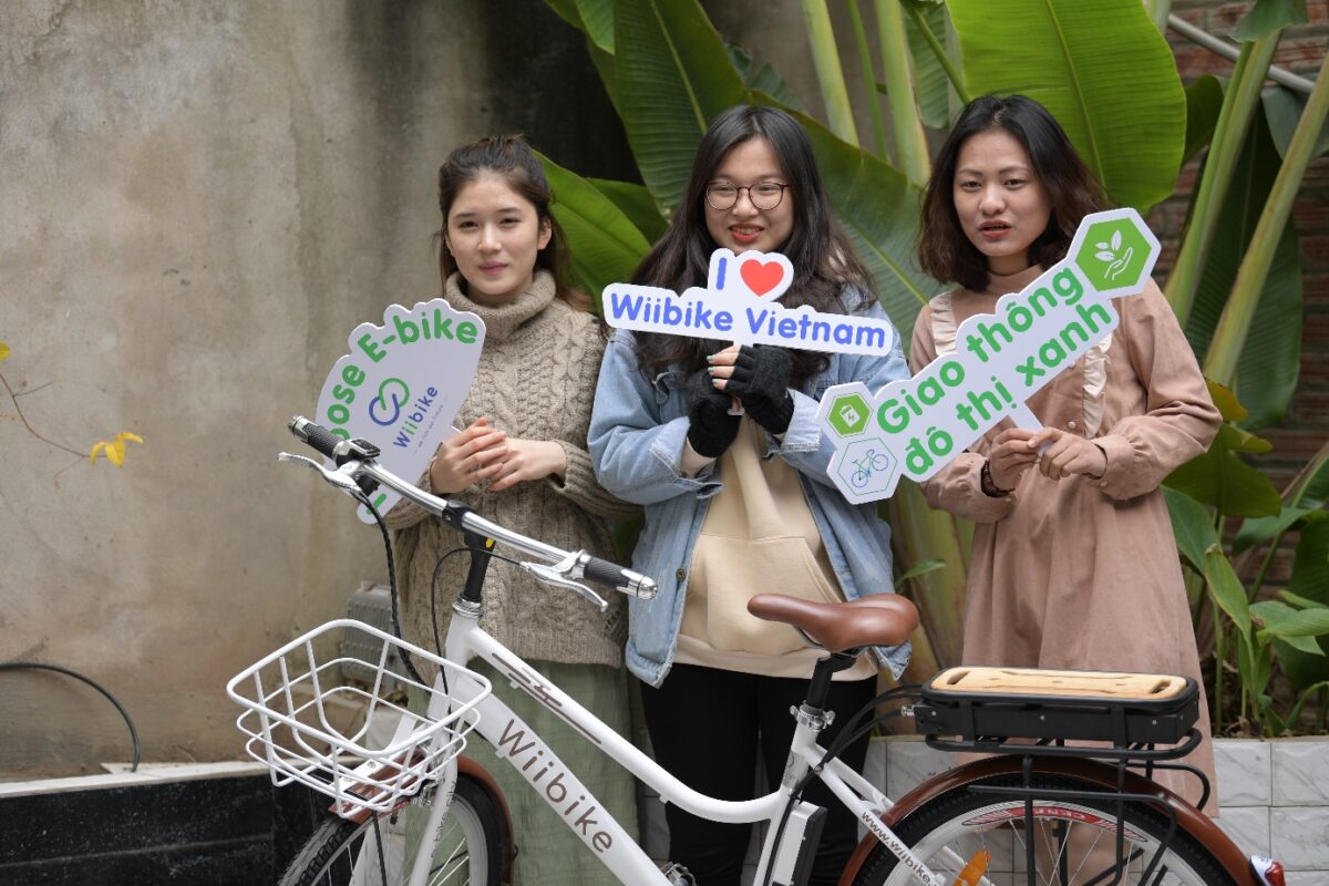 Dự án Cộng đồng mang tên “Green E-Bike Vietnam”do Wiibike và khách hàng thành lập, hướng tới xã hội di chuyển bằng phương tiện xanh.