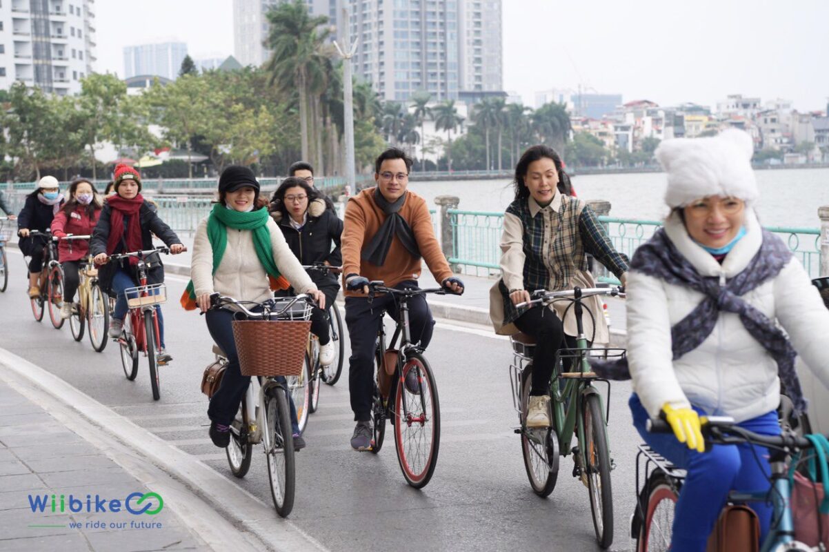 Các thành viên của cộng đồng Green e-Bike Vietnam