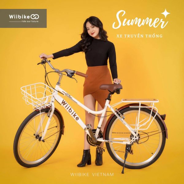 xe đạp thường wiibike summer city bike
