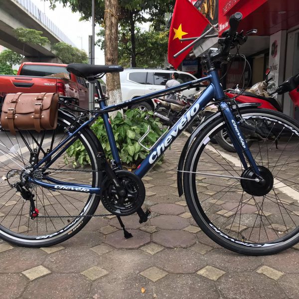 Xe đạp thể thao touring city bike màu ghi CHEVELO WIIBIKE