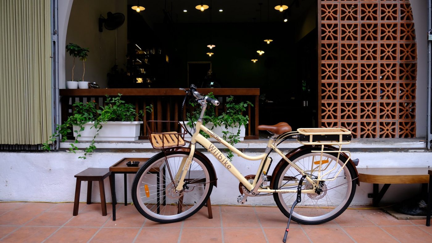 Xe đạp trợ lực điện dạo phố cho nữ Wiibike Summer