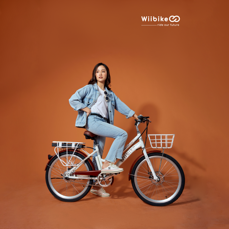 Xe đạp trợ lực điện dạo phố cho nữ Wiibike Summer