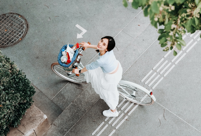 Xe đạp trợ lực điện cho nữ - Wiibike