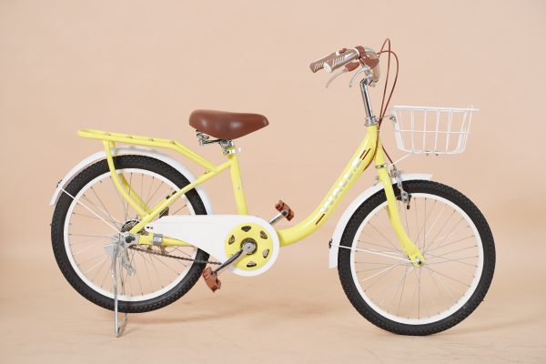 Xe đạp trẻ em bé nữ màu vàng 20inch Wiibike Wall.E Kid