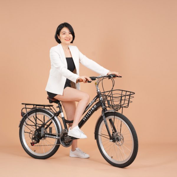 Xe đạp màu đen Summer Wiibike