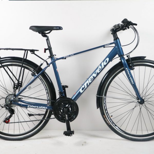 Xe đạp thể thao touring city bike màu xanh CHEVELO WIIBIKE