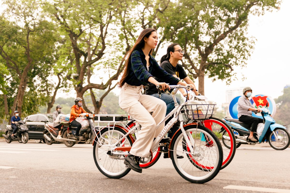 xe đạp trợ lực điện wiibike xe đạp điện bảo vệ môi trường