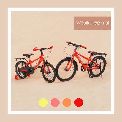 Xe đạp trẻ em nam Wiibike Wall.E Kid (4-11 tuổi)