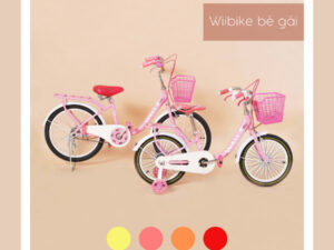Xe đạp Wiibike Wall.E Kid nữ 4-11 tuổi