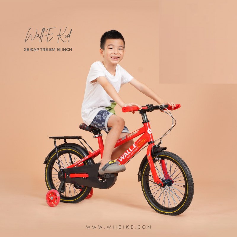 Xe đạp trẻ em nam Wiibike WallE Kid 411 tuổi