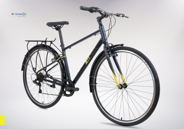 Xe đạp thành phố Jett Cycles Strada Q1 với thiết kế mạnh mẽ, cá tính