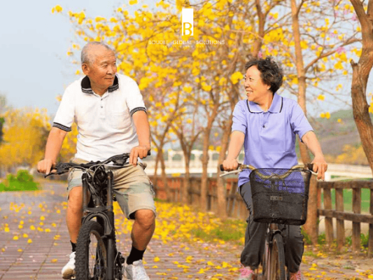 thiền khi đạp xe